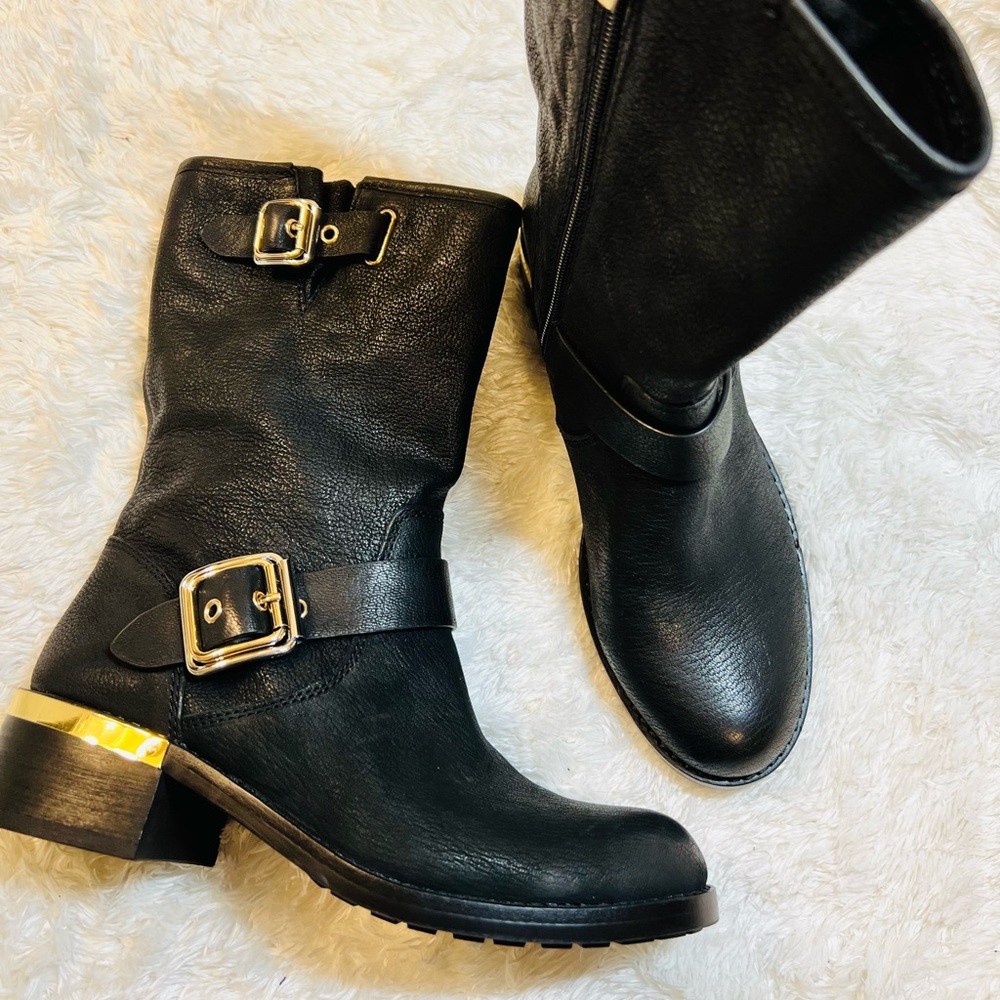 Brand new Vince camuto biker boots